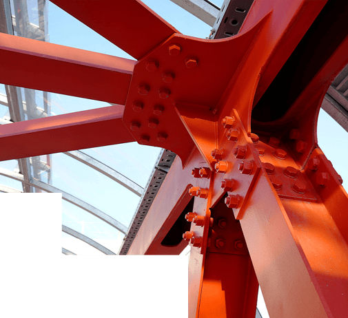 Industrial red beams